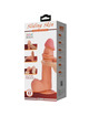 pretty love - sliding skin series dildo realÍstico con ventosa piel deslizante mulato 23.4 cm