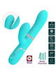 pretty love - vibrador punto g multifunciÓn verde agua