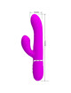 pretty love - multifunction g-spot vibrator fuchsia