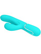 pretty love - perlita multifunction 3 in 1 g-spot vibrator aqua green