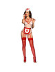 Chilirose Nurse Crotchless Costume