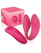 Vibrador para Casais We-Vibe Chorus com Squeeze Control Rosa