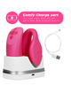 Vibrador para Casais We-Vibe Chorus com Squeeze Control Rosa