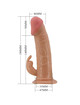Strap On Pretty Love Mavis Beige 19 cm
