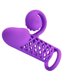 Romance Harden Purple Penis Sleeve