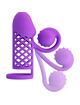 Romance Harden Purple Penis Sleeve