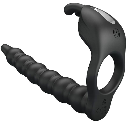 Cockring Pretty Love Blackney com Plug Vibratório