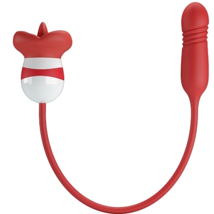 Estimulador de Clitóris Pretty Love Ashlynn Vermelho