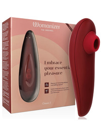 womanizer - classic 2 clitoral stimulator bordeaux