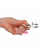 Pinças para Mamilos Kink Guizo Rosa