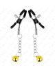 Kink Jingle Bell Nipple Clamps Gold