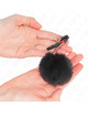 Kink Fur Nipple Clamps Black