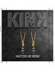 Kink Nipple Clamps Fine Gold 3 Glass Beads