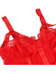 Subblime Bustier con Liguero Rojo
