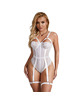 Subblime Bustier con Liguero Blanco