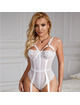 Subblime Bustier con Liguero Blanco