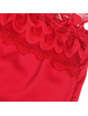 Subblime Satin and Red Lace Babydoll