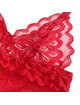 Subblime Satin and Red Lace Babydoll