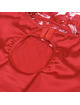 Subblime Satin and Red Lace Babydoll