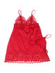 Babydoll Subblime Cetim e Renda Vermelha