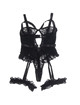 Subblime Bodysuit with Black Garter