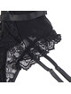 Subblime Bodysuit with Black Garter