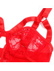 Subblime Bodysuit with Red Garter