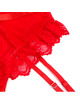 Subblime Bodysuit with Red Garter