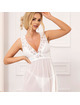 Subblime V-neck White Lace Babydoll