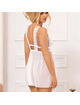 Subblime V-neck White Lace Babydoll