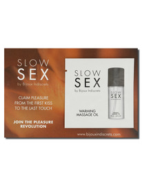 Aceite de Masaje Bijoux Slow Sex Efecto Caliente 2 ml