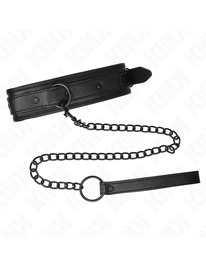 kink - neoprene bondage collar model 2 with belt 78 cm adjustable 37.5 x 49.5 cm