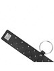 Kink - necklace with leash 65 cm with silver studs model 5 adjustable 36-43 cm x 5 cm