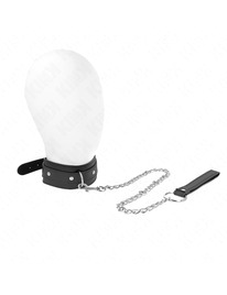 Coleira Kink Kya com Trela Preto