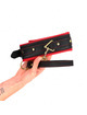 kink - collar with plain fabric leash adjustable 33-48 cm x 5.7 cm