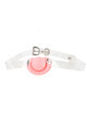 Kink - pink pacifier shaped gag 5.5 x 4 cm adjustable 43-60 cm