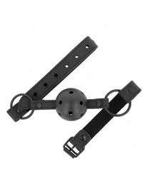 Mordaça Kink Kali com Bola Neoprene Preto