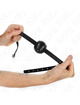 kink - simplicity black breathable ball 4.5 cm gag 62 x 1.5 cm