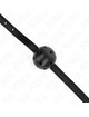 kink - simplicity black breathable ball 4.5 cm gag 62 x 1.5 cm