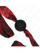 kink - mordaza de bola 4.5 cm de silicona scandal modelo 2 146 x 4 cm