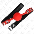 kink - red silicone ball 4 cm gag 60 x 2 cm