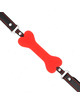 Kink - mordaza de hueso 12 cm rojo 63 x 2 cm