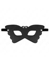 kink - butterfly shaped leatherette mask 20 x 9 cm