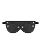 kink - leatherette mask with detachable eye covers 22 x 9 cm