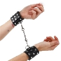 kink - muÑequeras con cierre a presiÓn lleno de tachuelas ajustable negro 19-24 cm x 5.5 cm