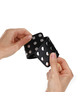 kink - muÑequeras con cierre a presiÓn lleno de tachuelas ajustable negro 19-24 cm x 5.5 cm