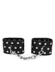 kink - muÑequeras con cierre a presiÓn lleno de tachuelas ajustable negro 19-24 cm x 5.5 cm
