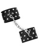 kink - muÑequeras con cierre a presiÓn lleno de tachuelas ajustable negro 19-24 cm x 5.5 cm
