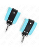 Kink - premium lockable wrist restraints black / blue adjustable 21-28 cm x 5.5 cm