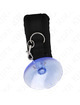 kink - muÑequeras con ventosa negro ajustable 29-40 cm x 5 cm
